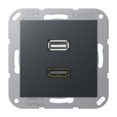  HDMI 2.0a + USB 2.0 Jung A ()