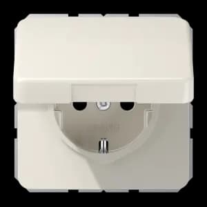 SCHUKO®-розетка 16 A / 250 B ~ с защитой от детей и крышкой