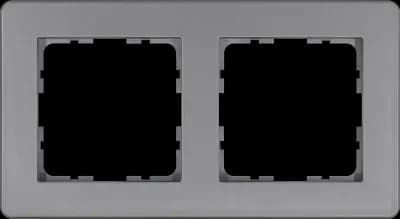 Рамка JaSmart G-Flex, 2 поста (алюминий)