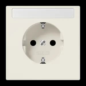 Штепсельная розетка SCHUKO 16A, 250V~  с полем для надписи