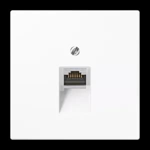 Розетка информационная RJ45 категория 6e (Белый) STP