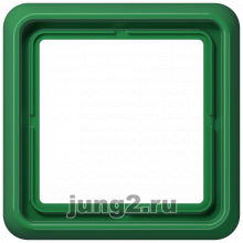 Рамки Jung CD ударопрочные (зеленые)