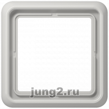 Рамки Jung CD ударопрочные (светло-серый)