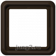 Рамки Jung CD ударопрочные (коричневые)