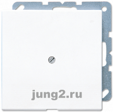 Вывод кабеля Jung LS 990 белый