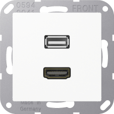 HDMI 2.0a + USB 2.0 Jung ()