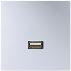 Розетка USB 2.0 Jung LS (Алюминий)